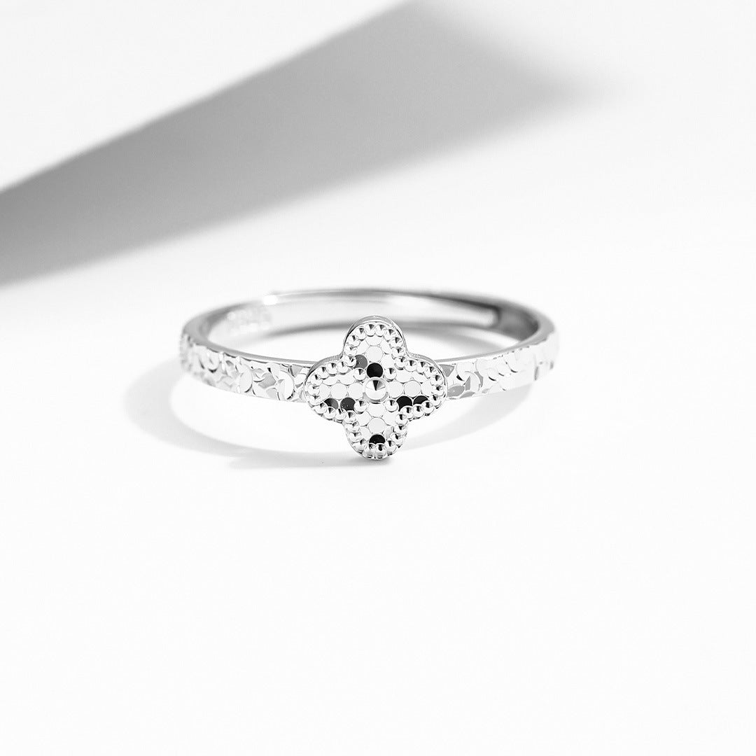 Clover Lucky S925 Sterling Silver Ring