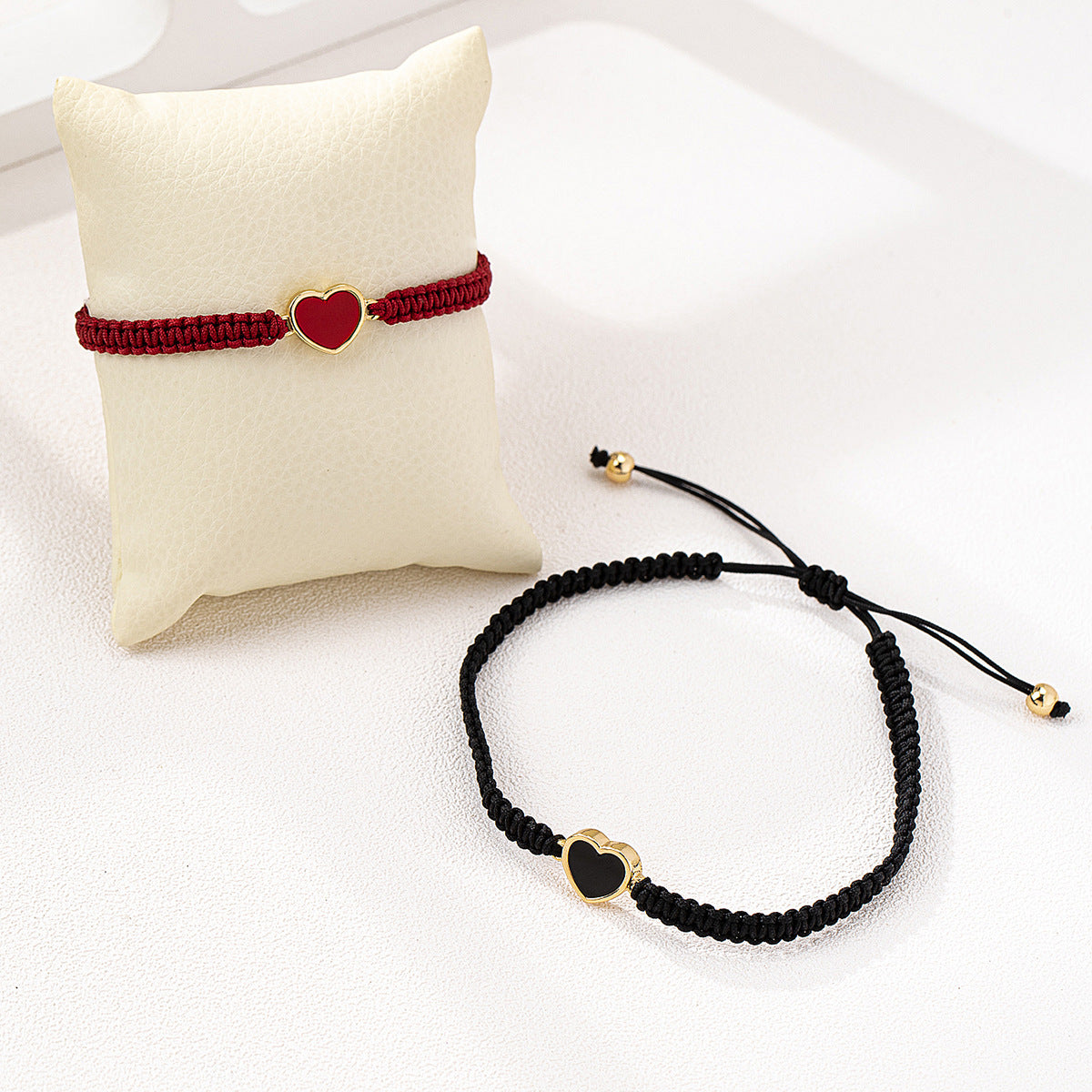 Fashionable Woven Rope Love Bracelets Set for Couples