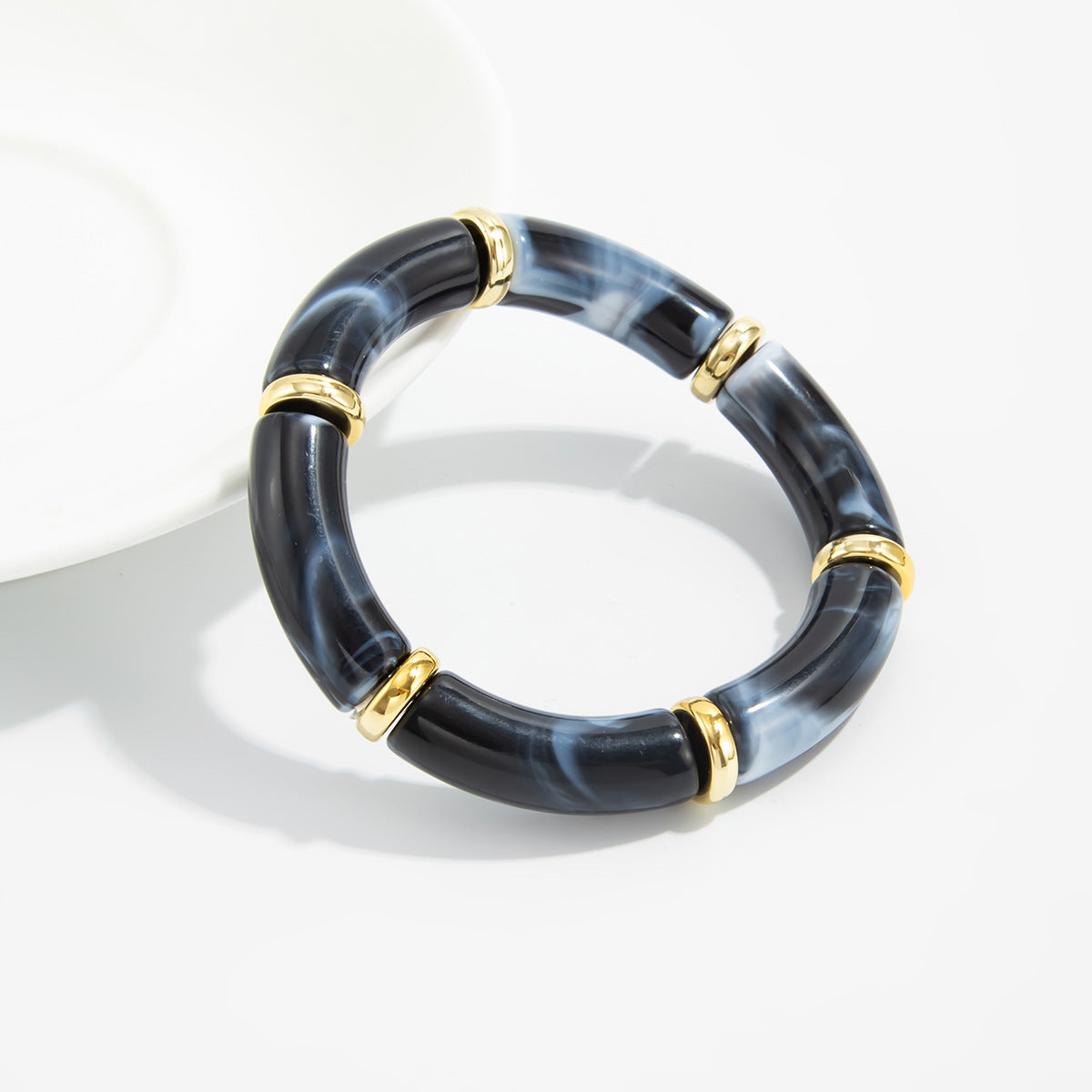 Planderful Leopard Print Elastic Bracelet Women Chic Statement Jewelry Vienna Verve