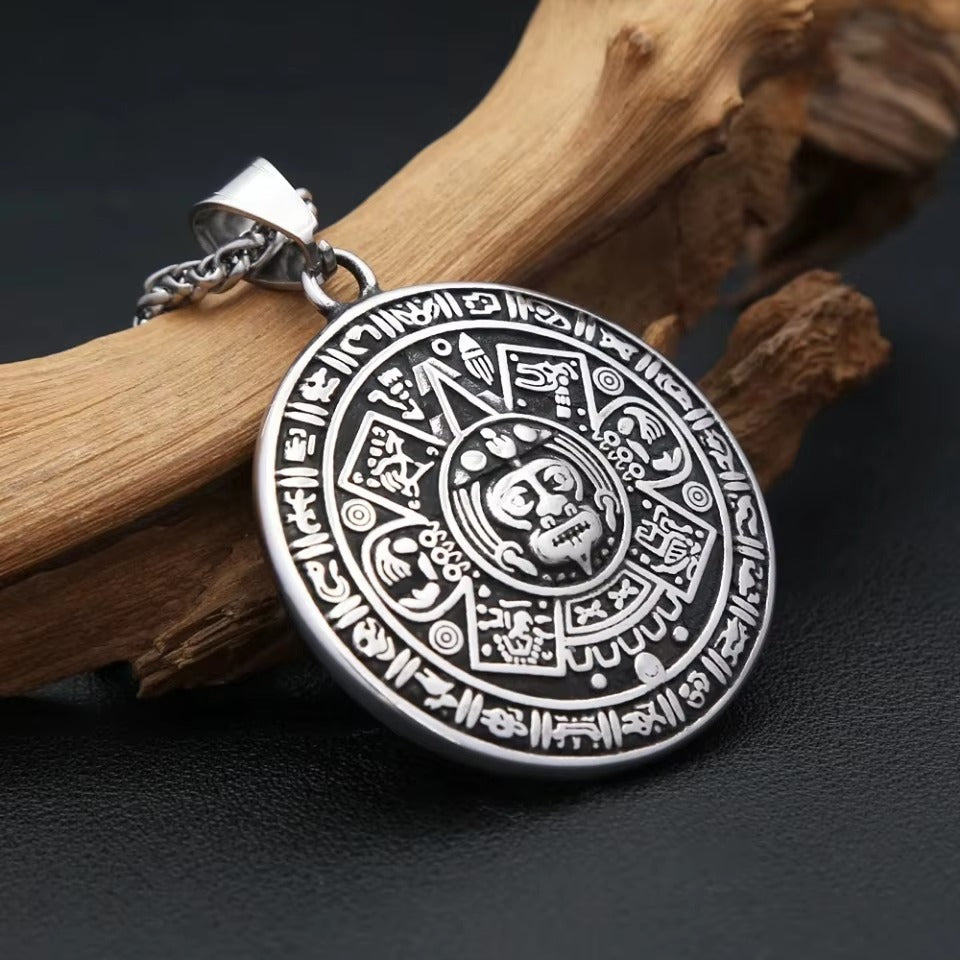 Punk Viking Stainless Steel Men's Pendant Necklace