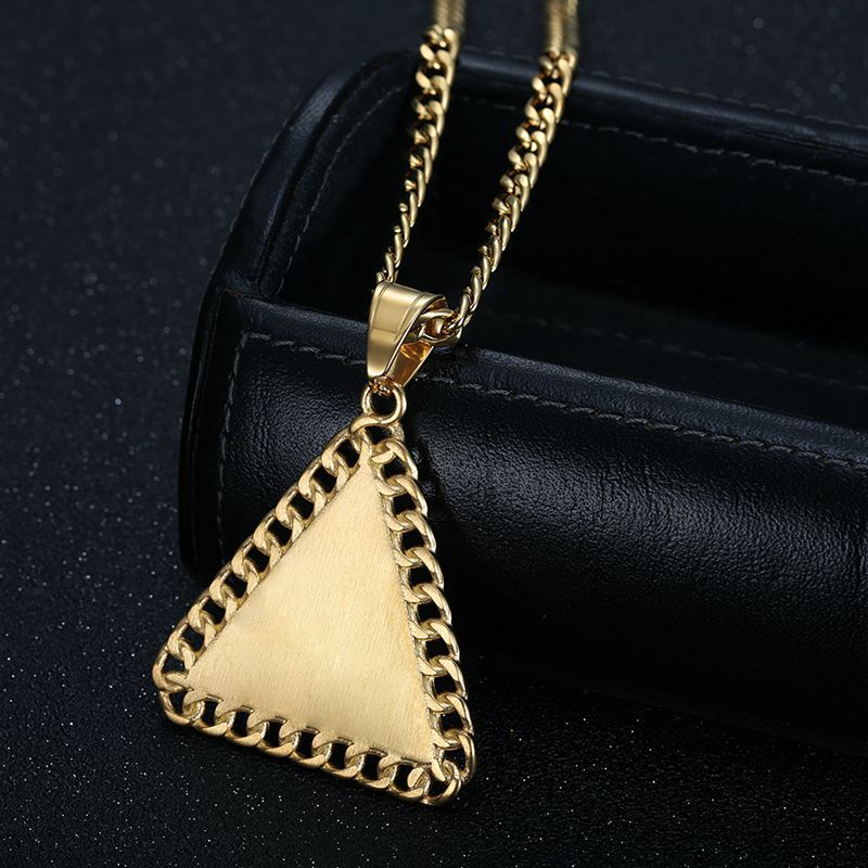 Rhinestone Necklace - Statement Hip Hop Pendant