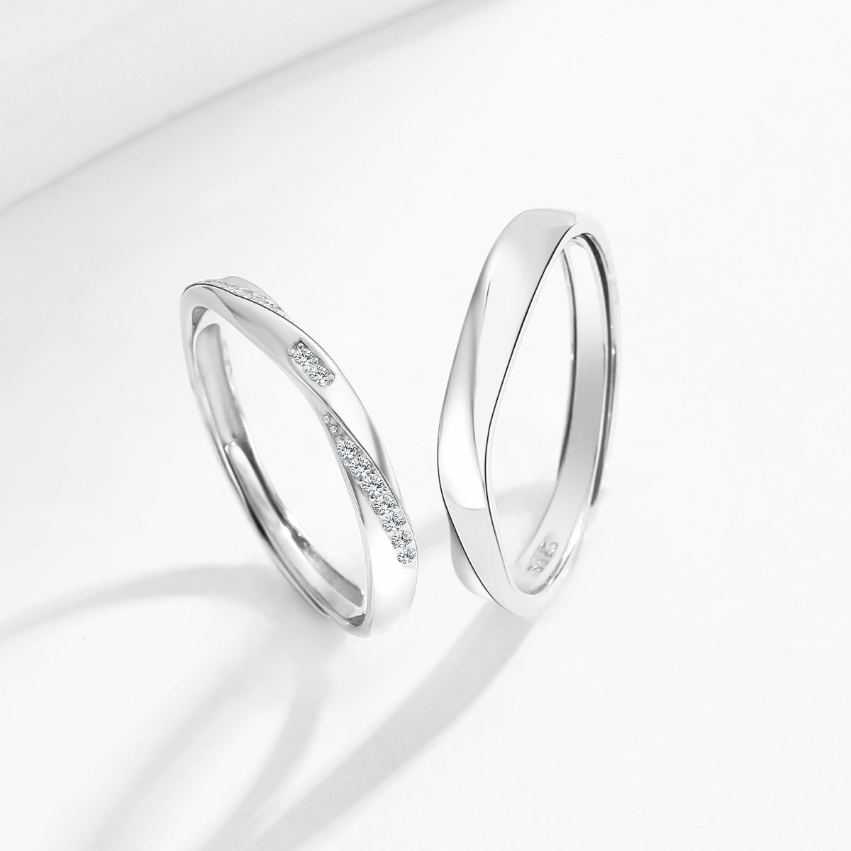 Mobius 925 S925 Sterling Silver Ring