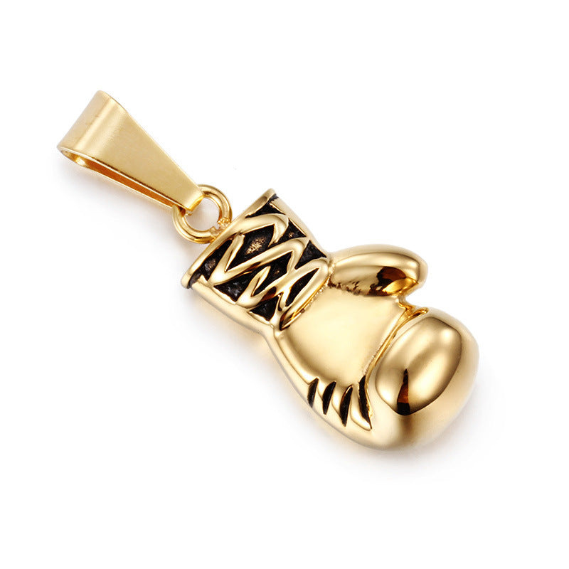 Punk Style Unisex Boxing Gloves Pendant for Fitness Enthusiasts