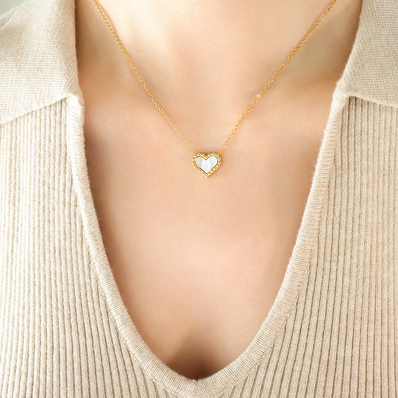 Romantic Sea Shell Love Necklace - Stylish Women's Jewelry