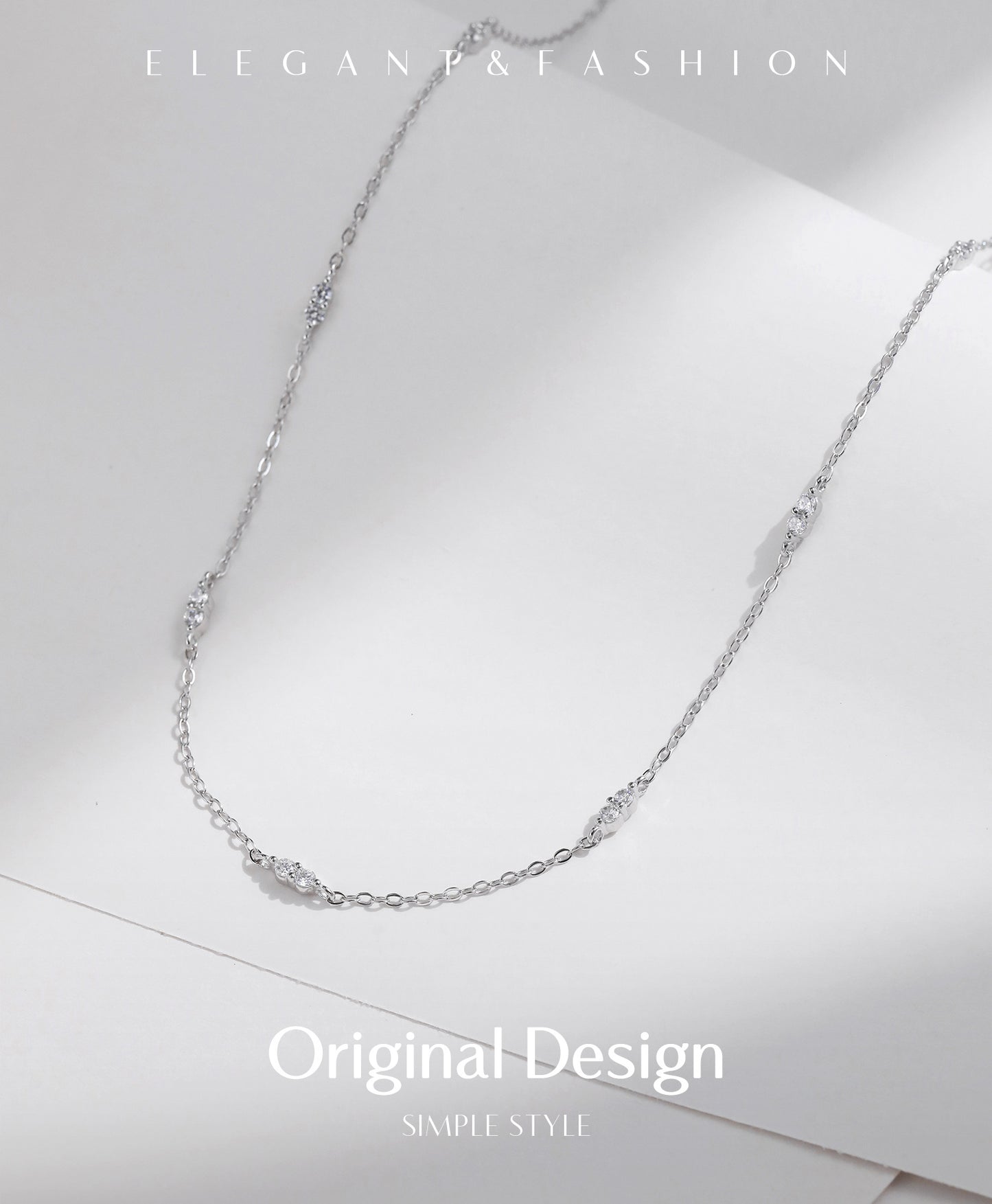 Planderful Everyday Genie Necklace – Radiant Zircon Accents