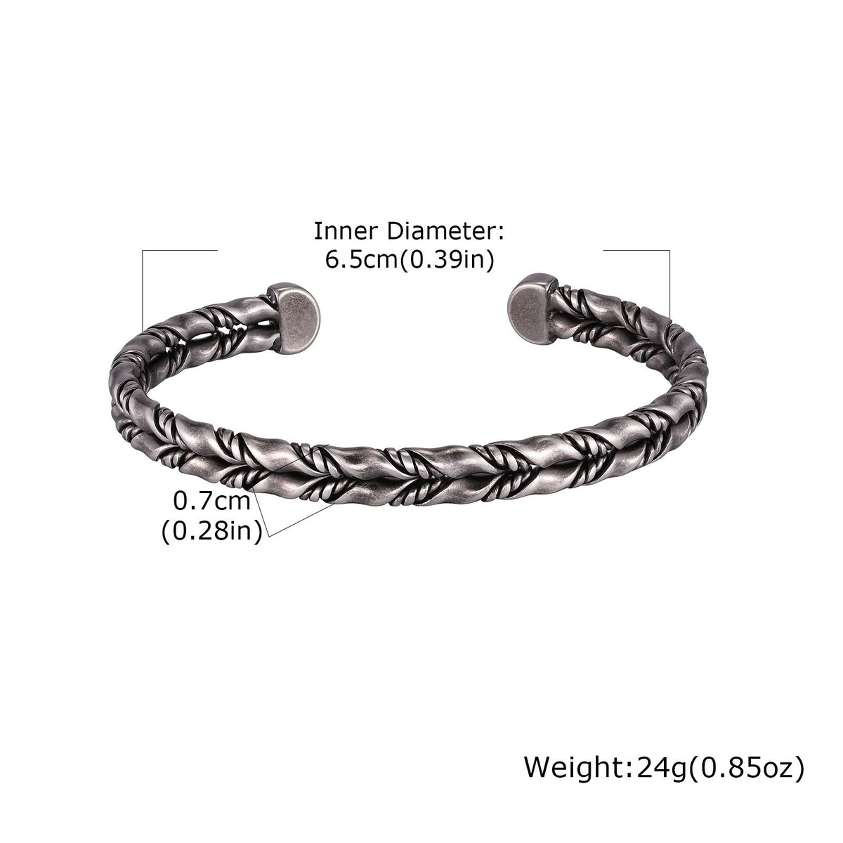 Vintage Stainless Steel Bracelet