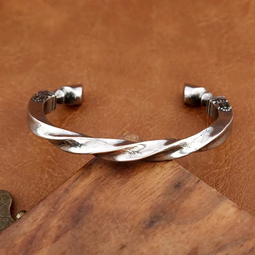 Punk Vintage Stainless Steel Men's Bracelet