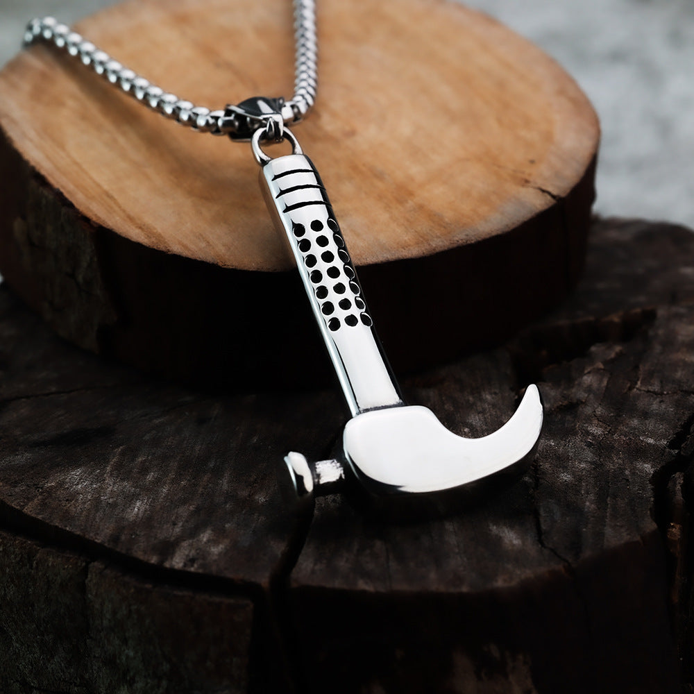 Cross-Border European and American Industrial Hammer Pendant