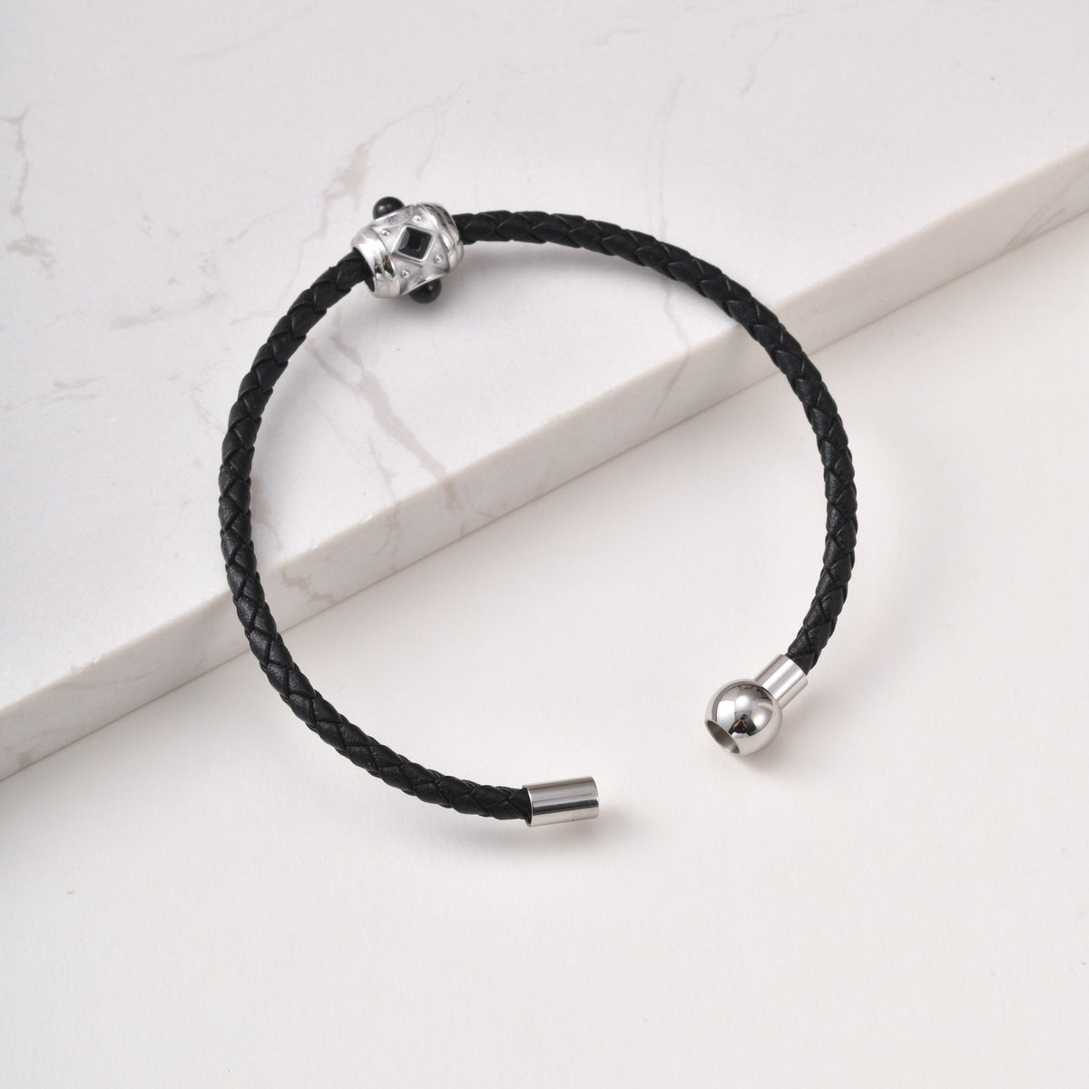 Zircon Stainless Steel Bracelet for Men