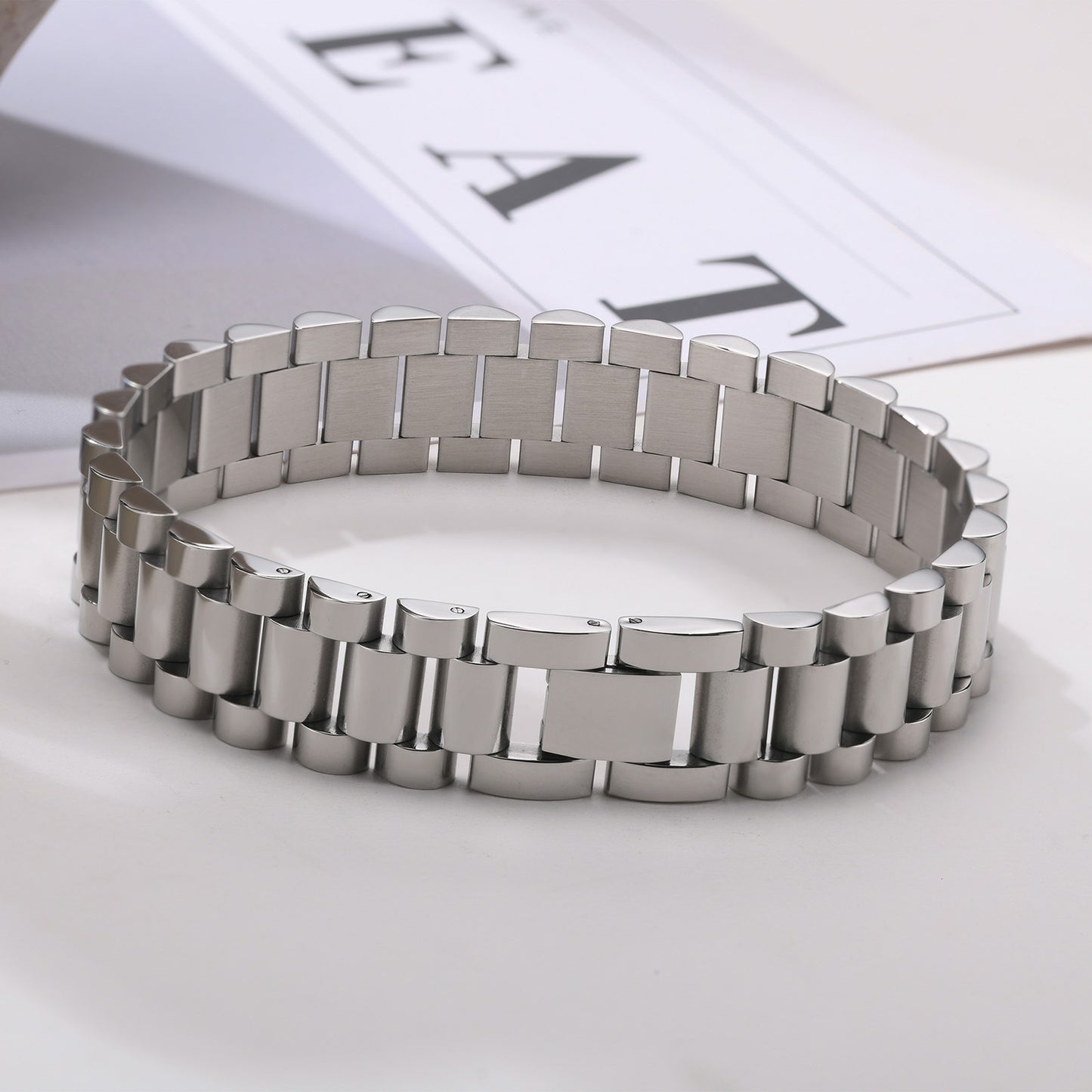 Bracelets Cross-border Accessories Titanium Steel Bracelet Men's Bracelet European and American