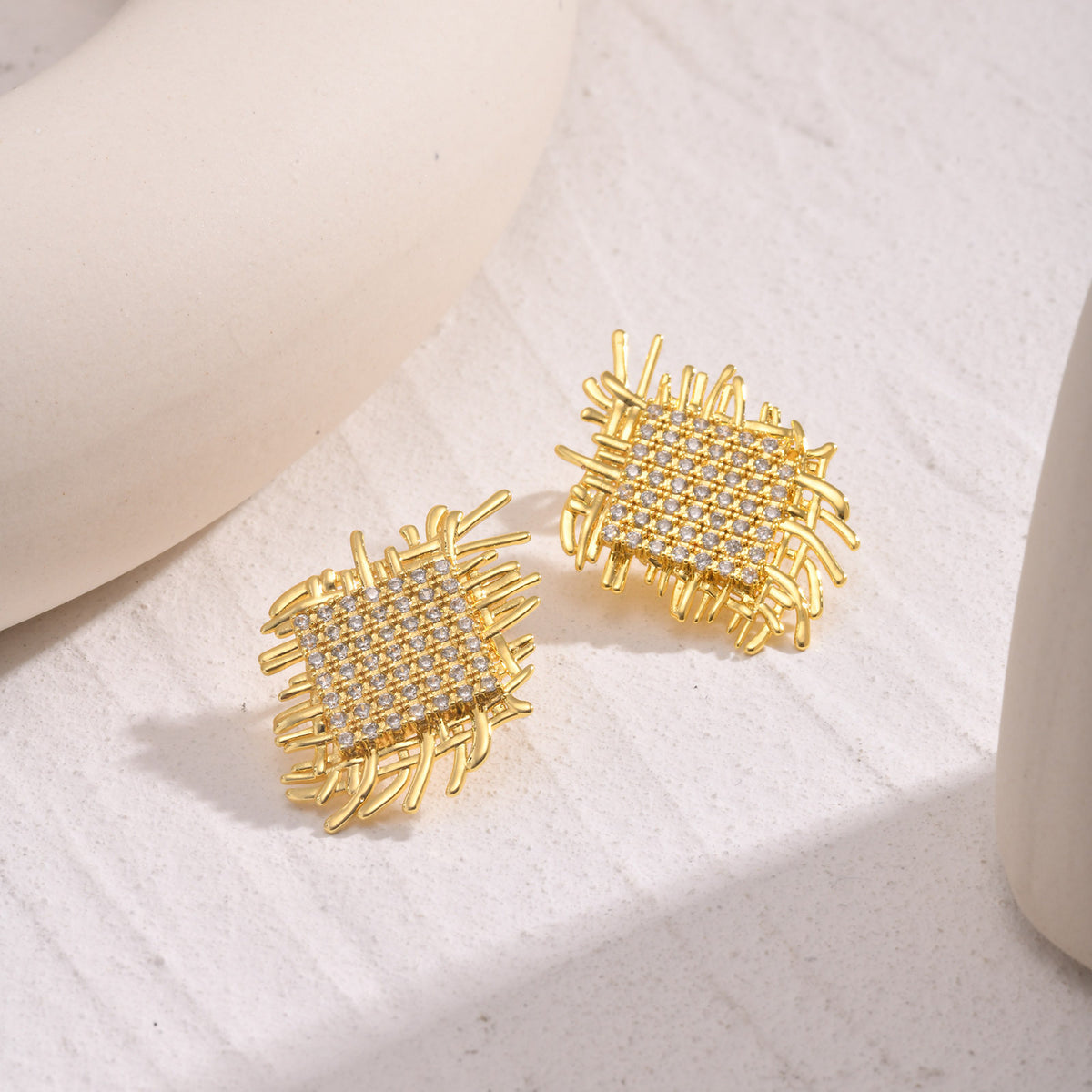 Zircon Earrings
