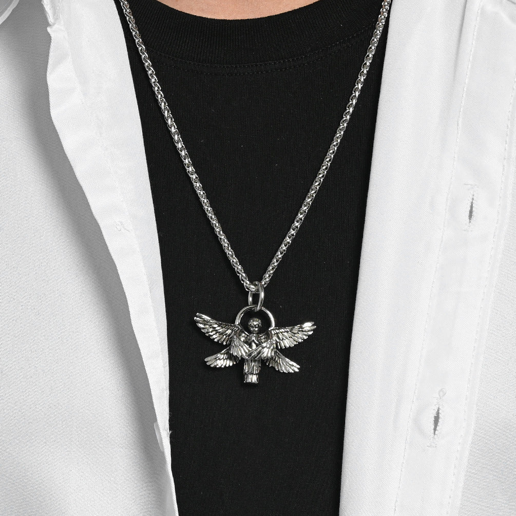 Stainless Steel Vintage Necklace