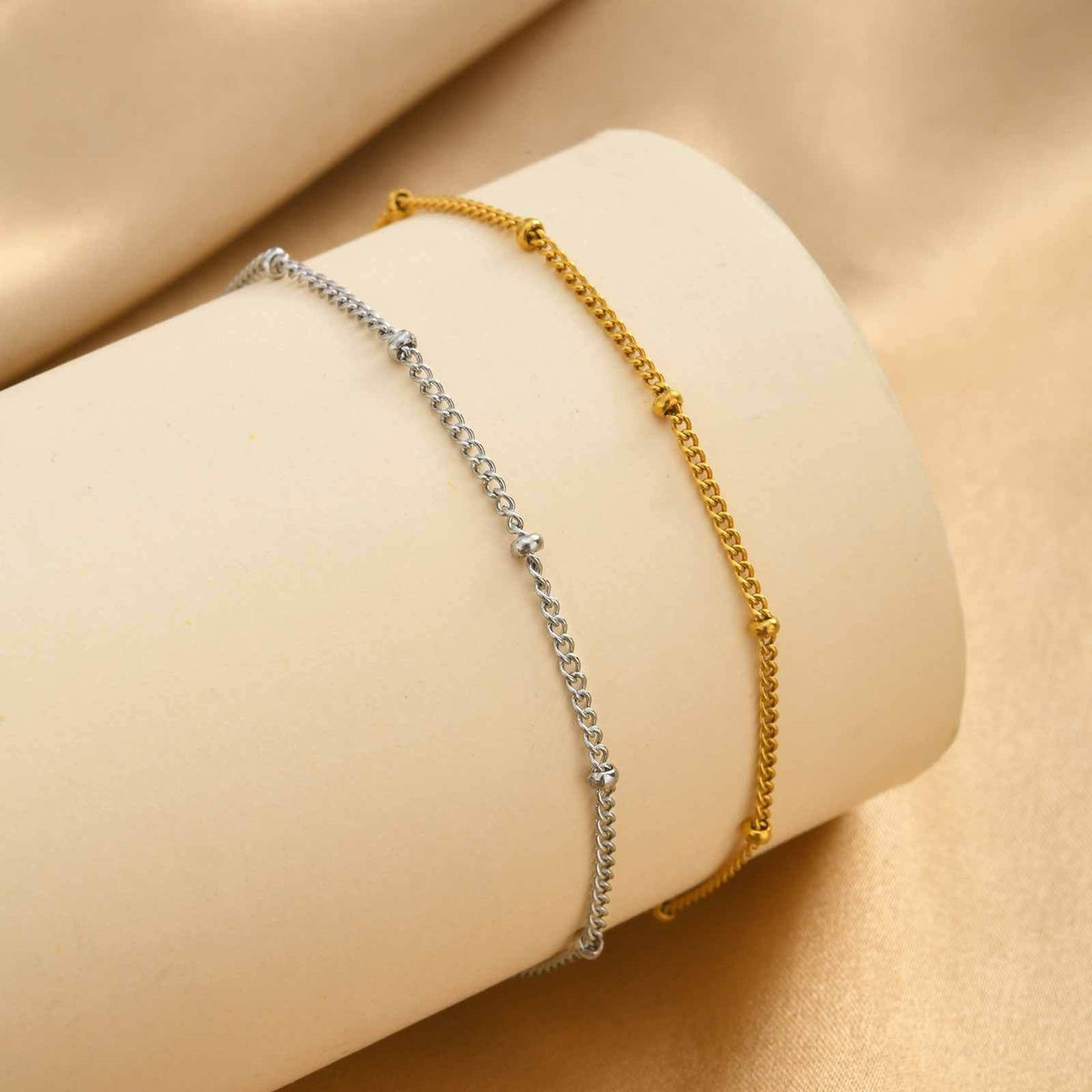 Minimalist Beaded Bracelet for Women