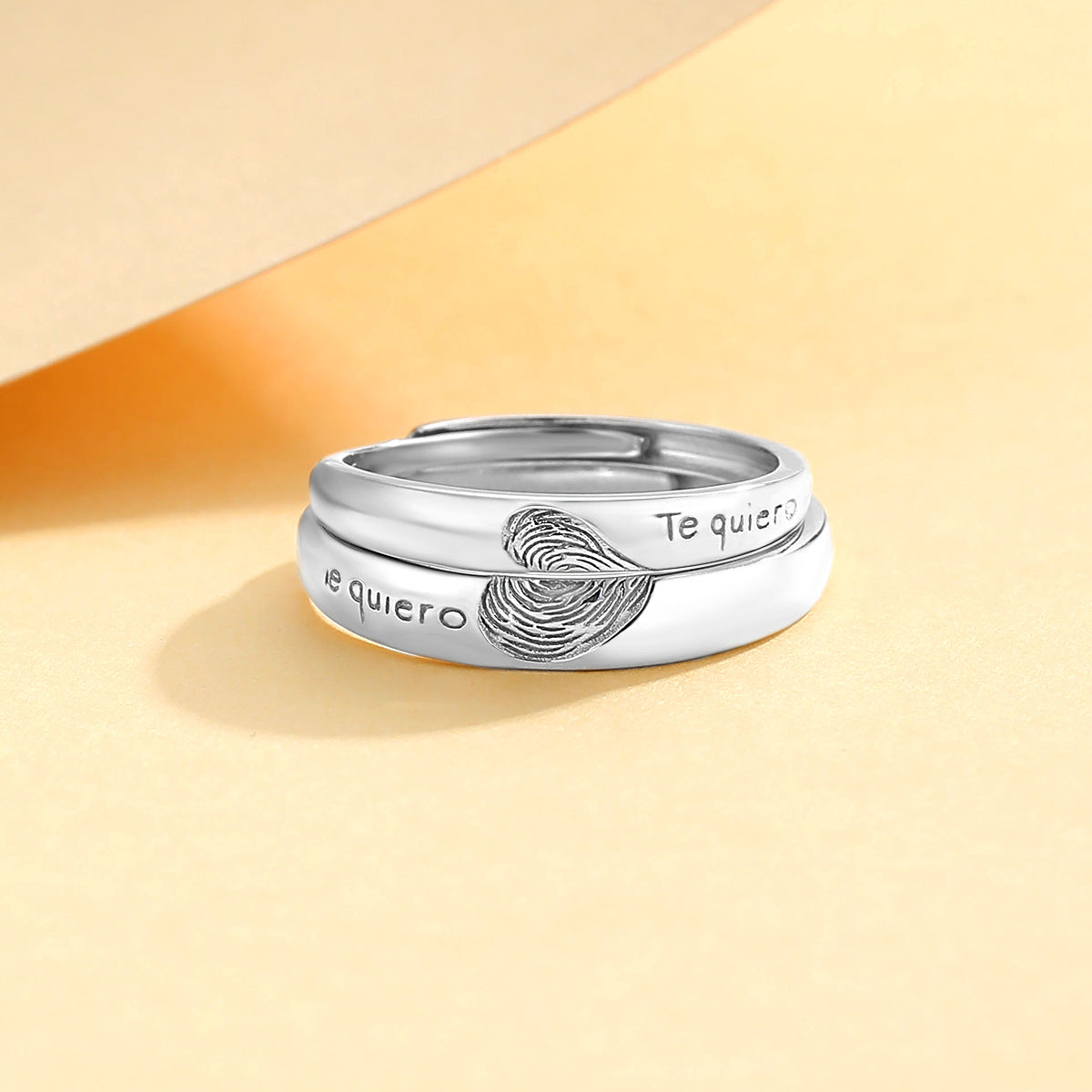 Minimalist Heart S925 Sterling Silver Ring