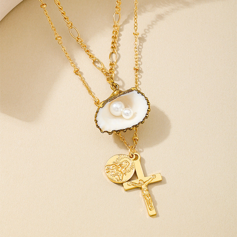 Planderful Vienna Verve Necklace – Fashionable Personalized Ocean Stacked Design