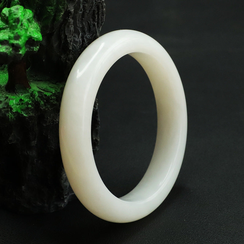 Hetian White Jade Bracelet