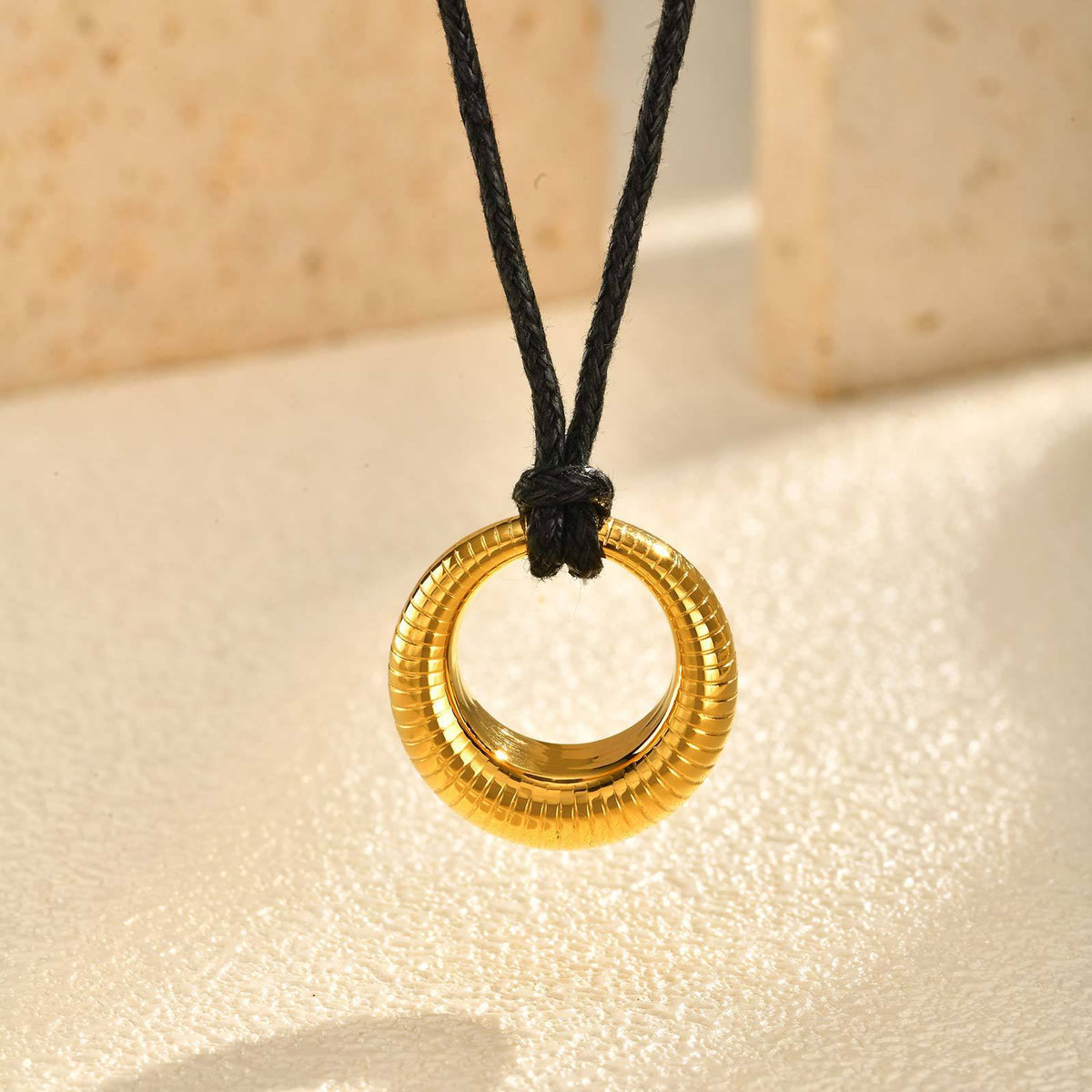 Stainless Steel Black Necklace