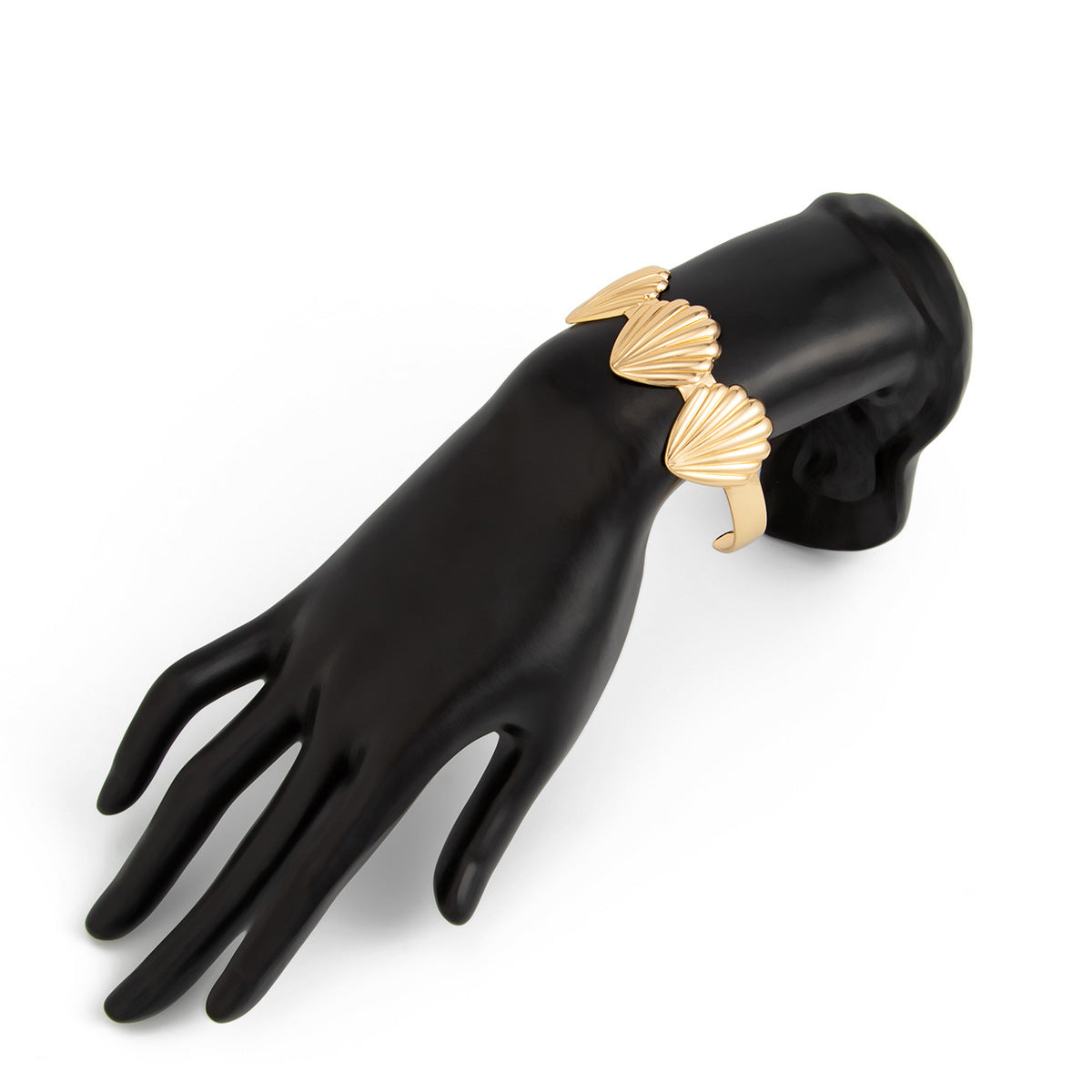 Planderful Vienna Verve Beach Ocean Scallop Opening Bracelet For Women Versatile Flower Jewelry