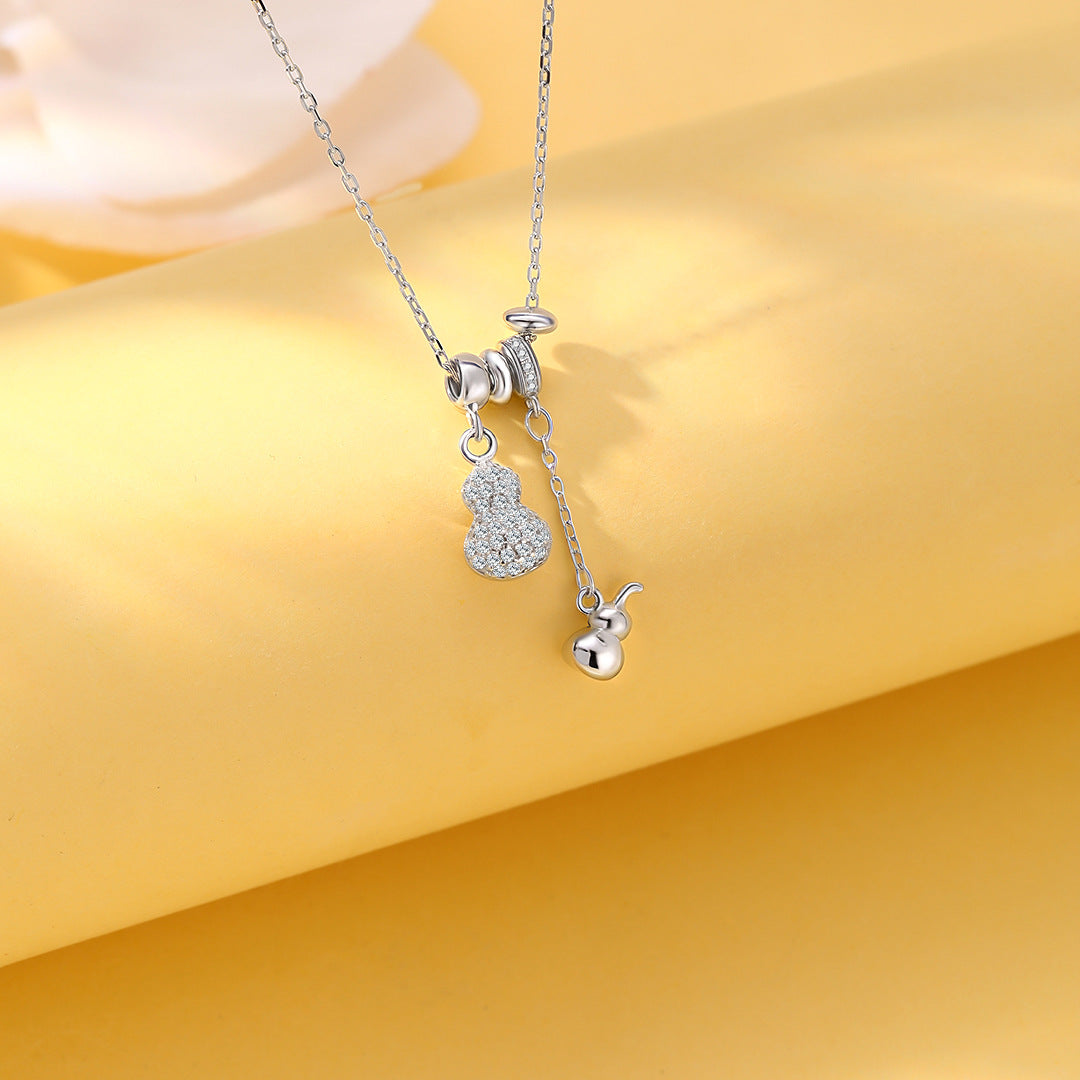 S925 Sterling Silver Fortune Symbol Necklace