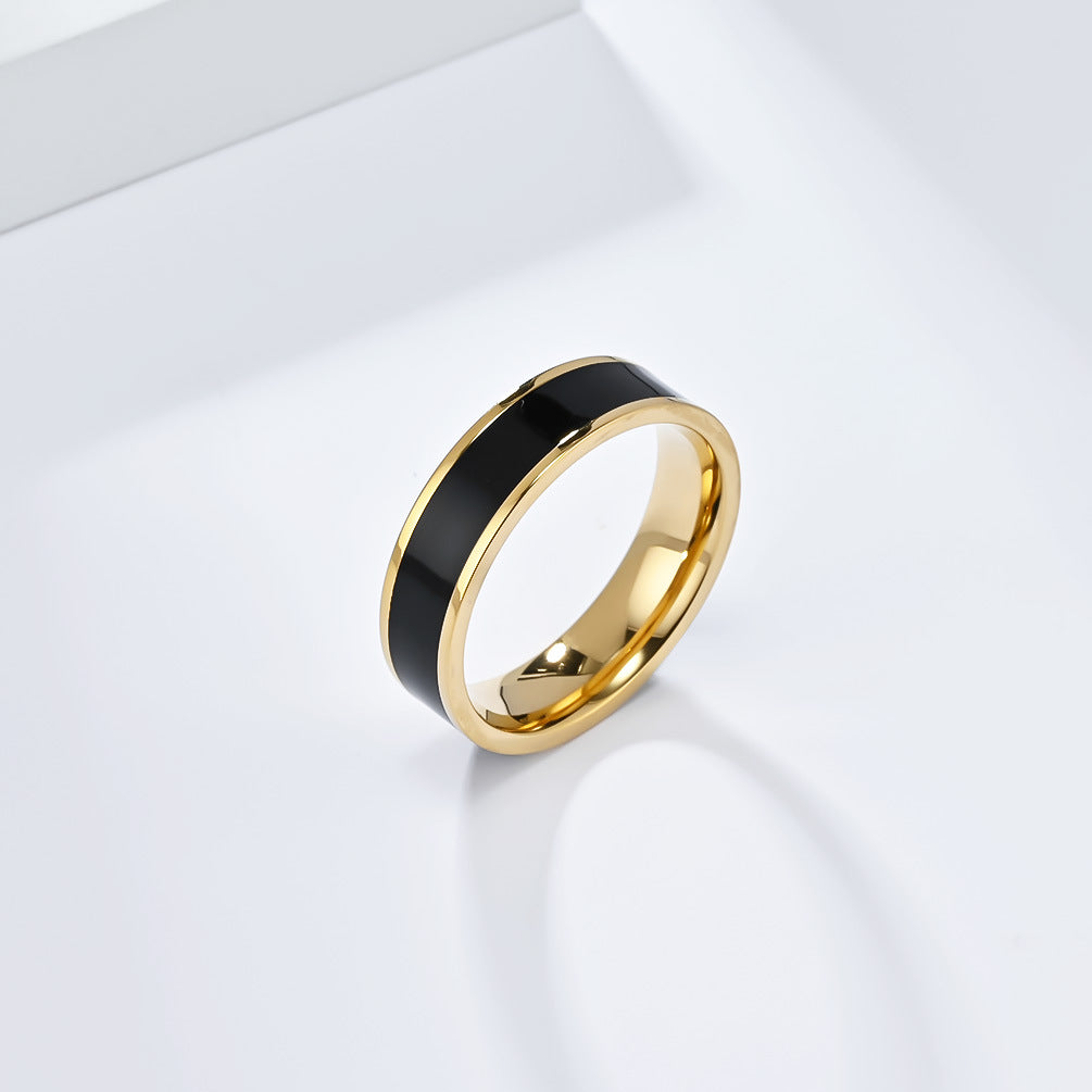 Steel Ring Elegant Unisex Everyday Genie Inspired Jewelry For Men And Women Planderful