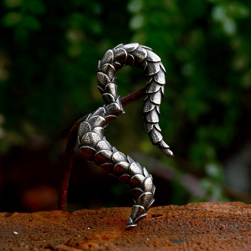 Titanium Steel Pendant Necklace for Men - Retro Style Stainless Steel Casting Jewelry Wholesale