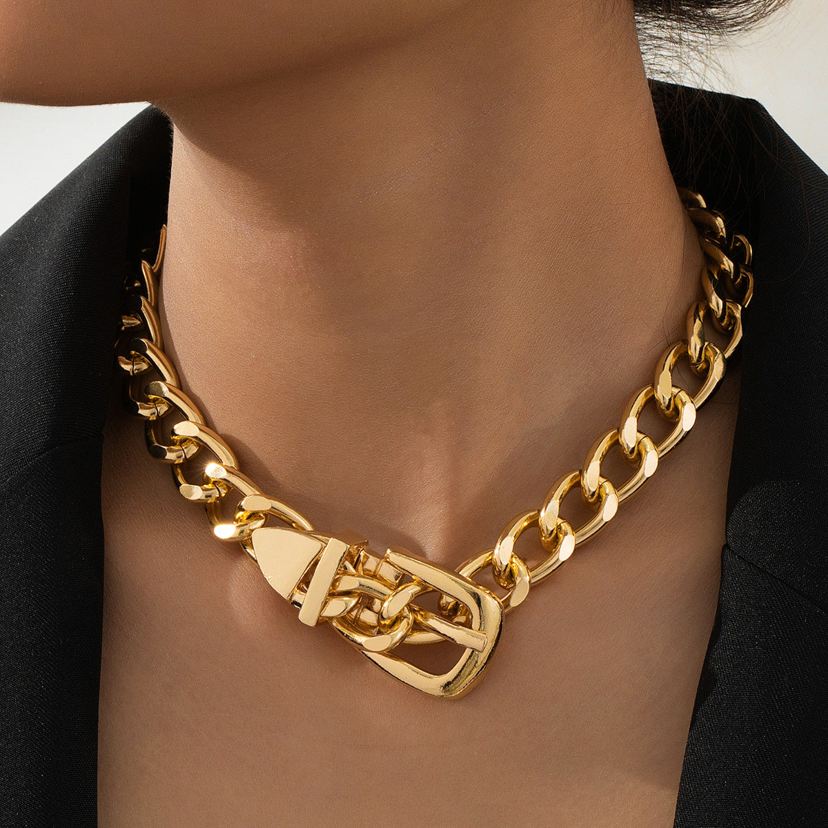 Planderful Vienna Verve Necklace – Unique Hip-Hop Metal Design