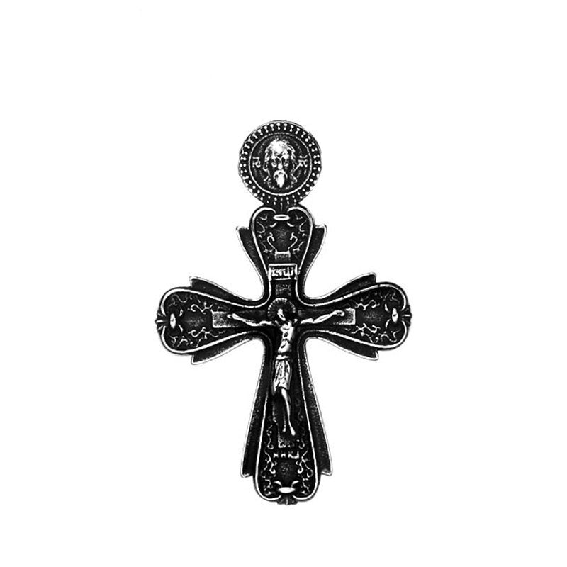 Stainless Steel Cross Pendant for Men - Exclusive Wholesale Collection