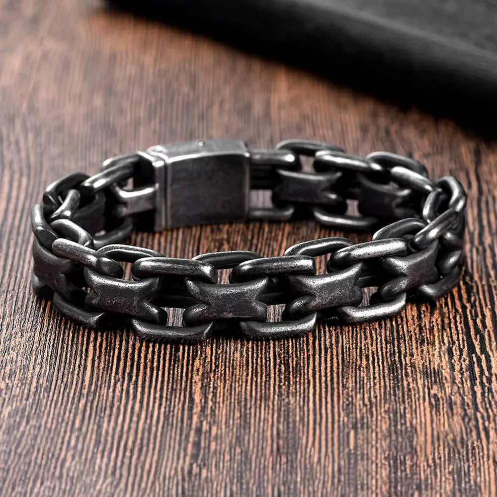 Punk Vintage Stainless Steel Bracelet