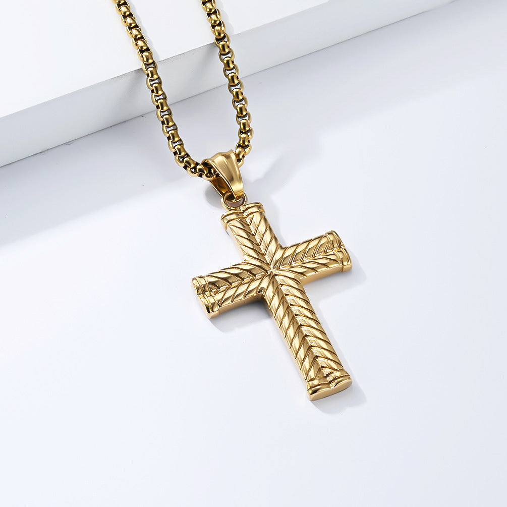 Planderful Everyday Genie Pendant Necklace Unisex Steel Streetwear Statement for Men