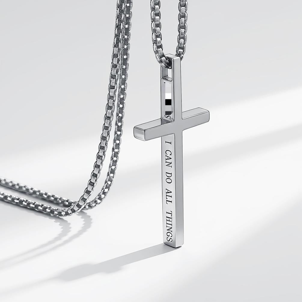 Stainless Steel Cross Necklace