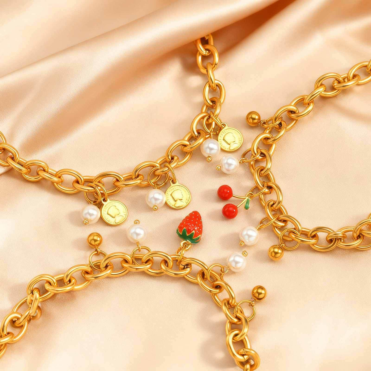 Pearl Stainless Steel Bracelet