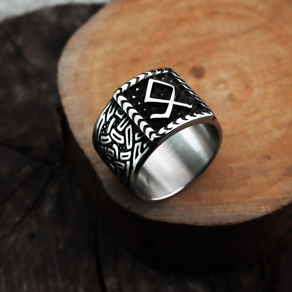 European and American Jewelry Wholesale Men's Viking Ring