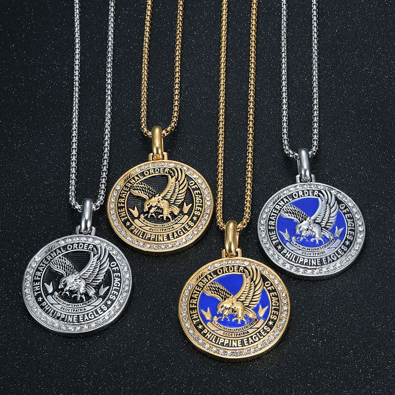 Stainless Steel Eagle Pendant Necklace Durable Everyday Genie By Planderful For Global Travelers