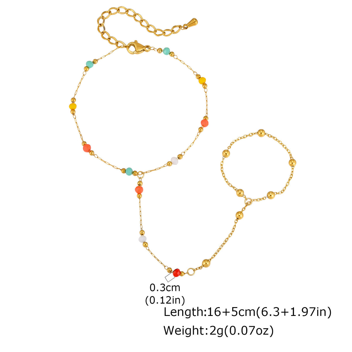 Zircon Stainless Steel Bracelet