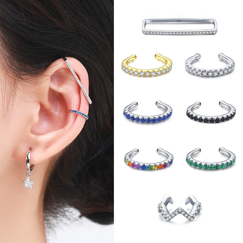 925 Sterling Silver Petite Non-Pierced Ear Clip