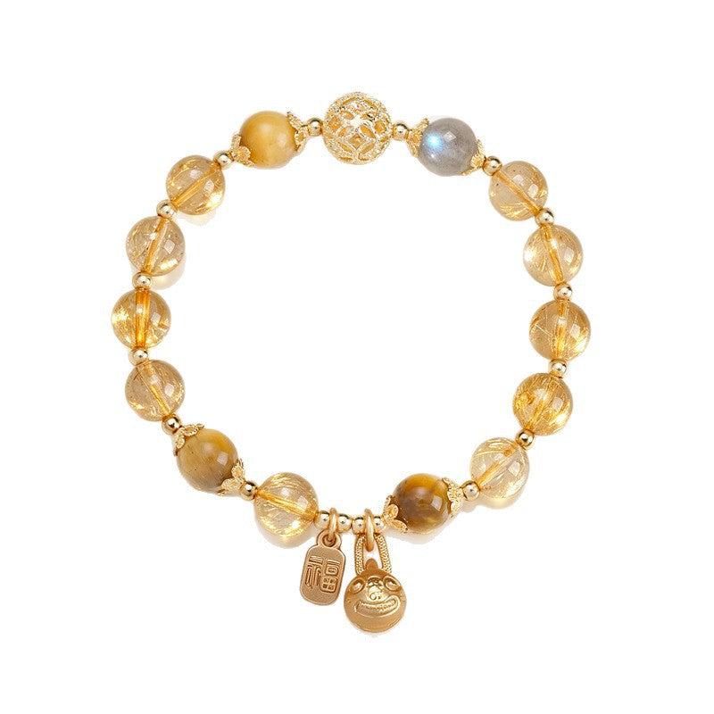 Moonstone Crystal Bracelet