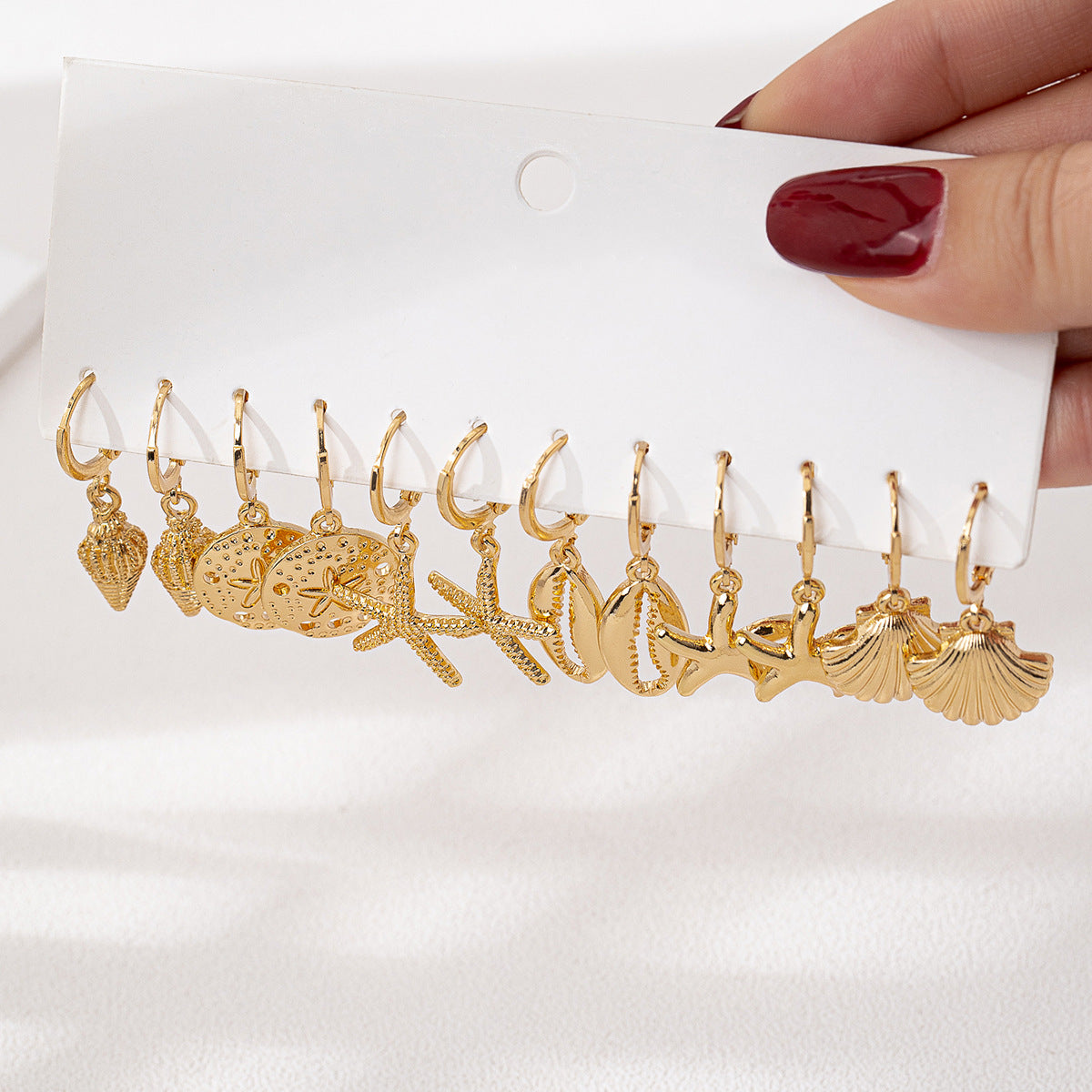 Planderful Vienna Verve Earrings – Elegant Marine Life Design for Versatile Occasions