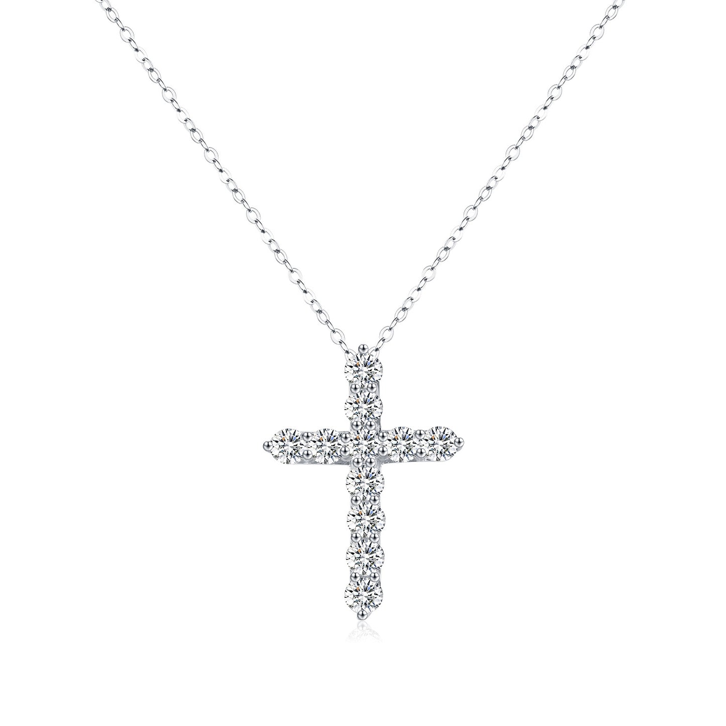 Planderful Moissanite Diamond Necklace – Exquisite Light Luxury Design