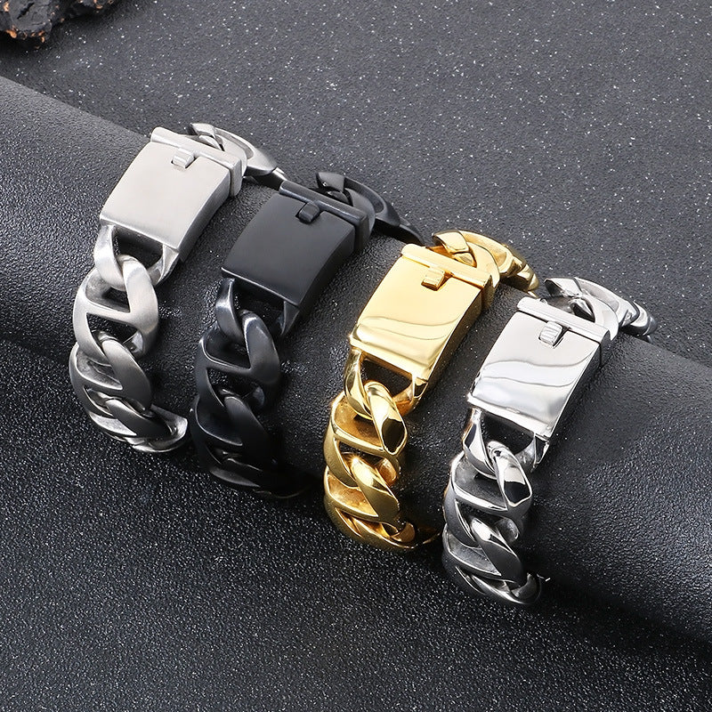 Planderful Stainless Steel Mens Bracelet Everyday Genie