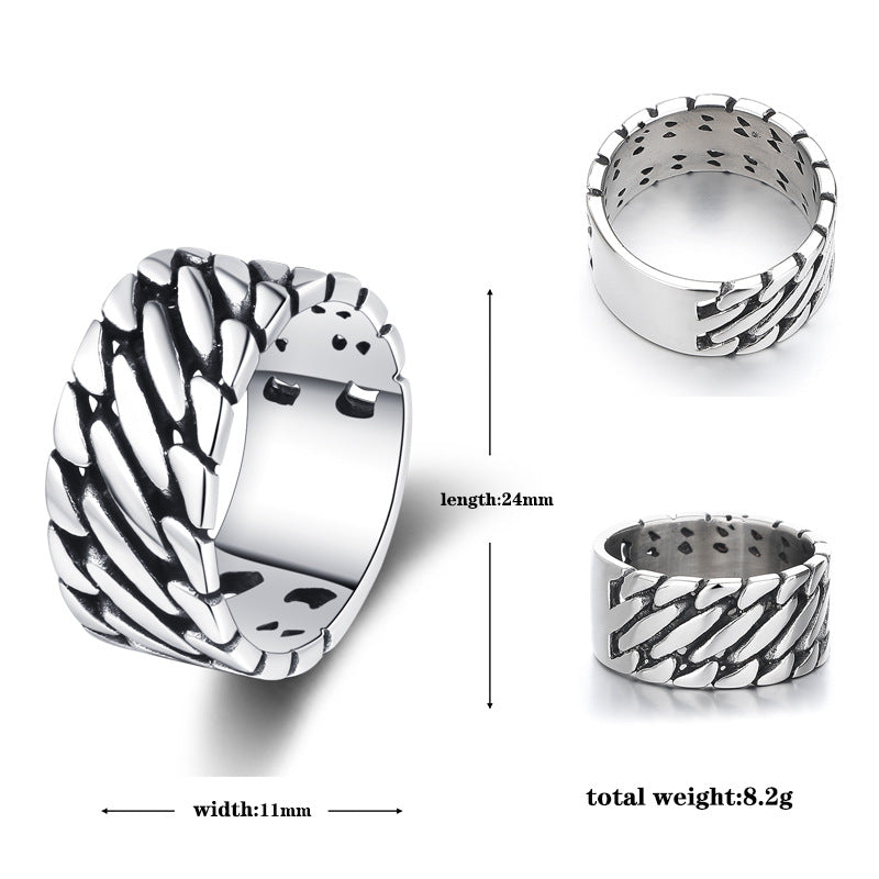 Stainless Steel Ring – Vintage