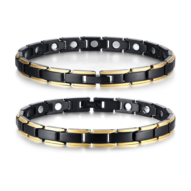 Titanium Magnetic Bracelet Men's Four-in-One Metal Jewelry