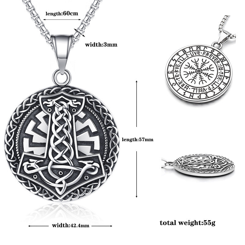 Steel Necklace - Nordic Minimalist