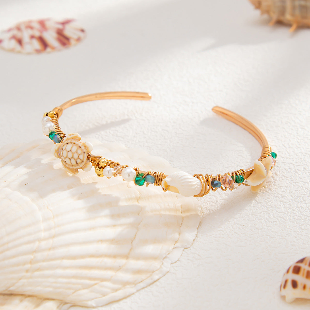 Planderful Vienna Verve Bracelet – Bohemian Crystal Design for Beach Vacation Style