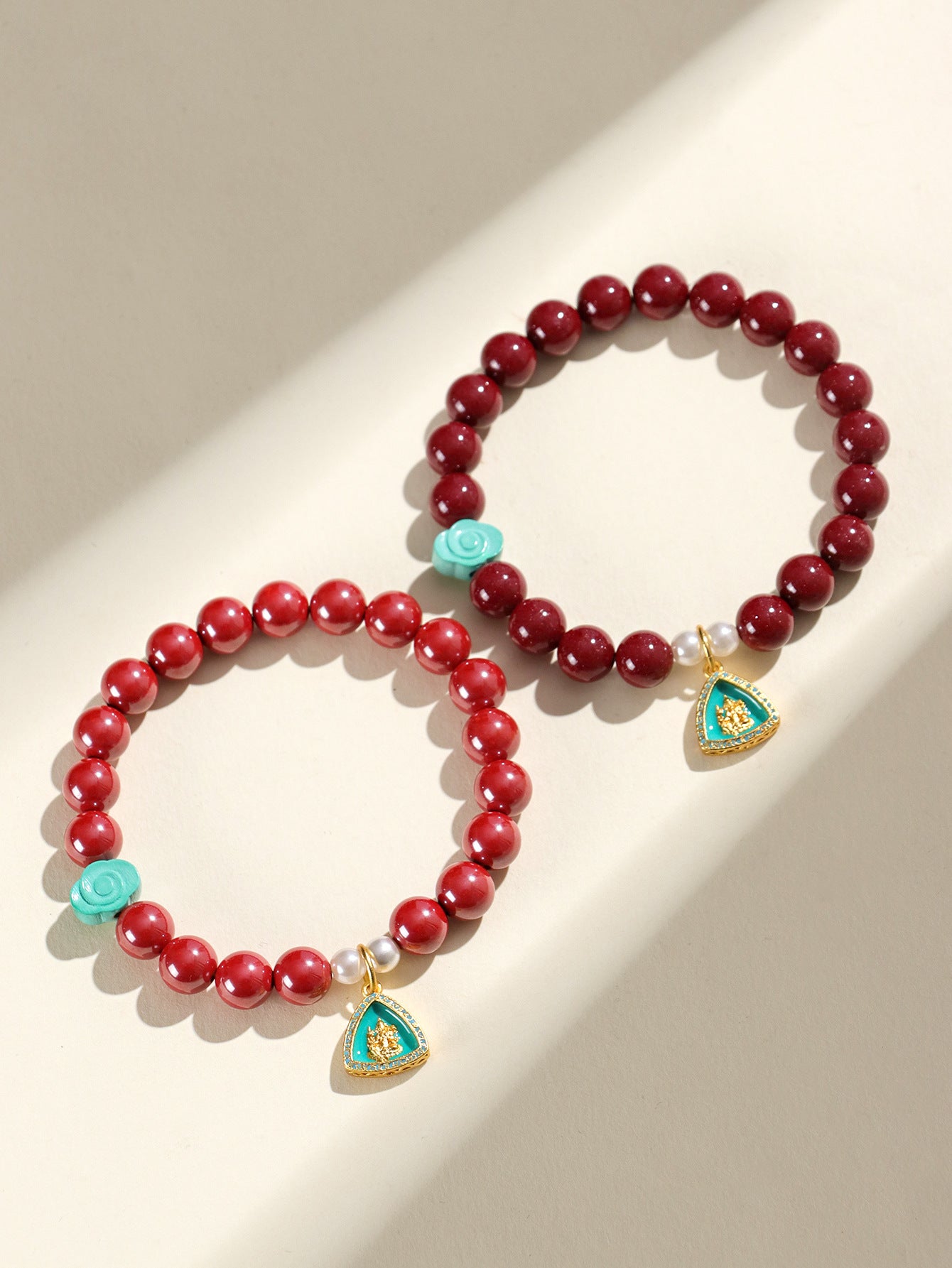 Planderful Fortune's Favor Cinnabar Bracelet – Ethnic Style Jewelry Gift