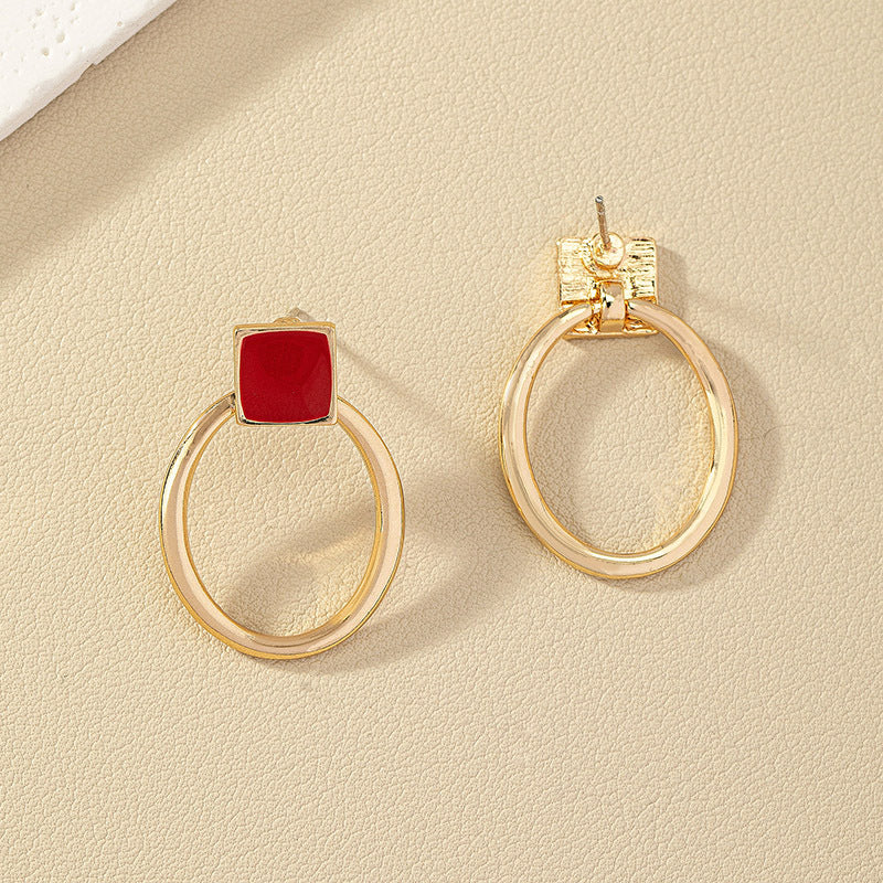 Planderful Vienna Verve Earrings – Simple Geometric Design for Daily Style