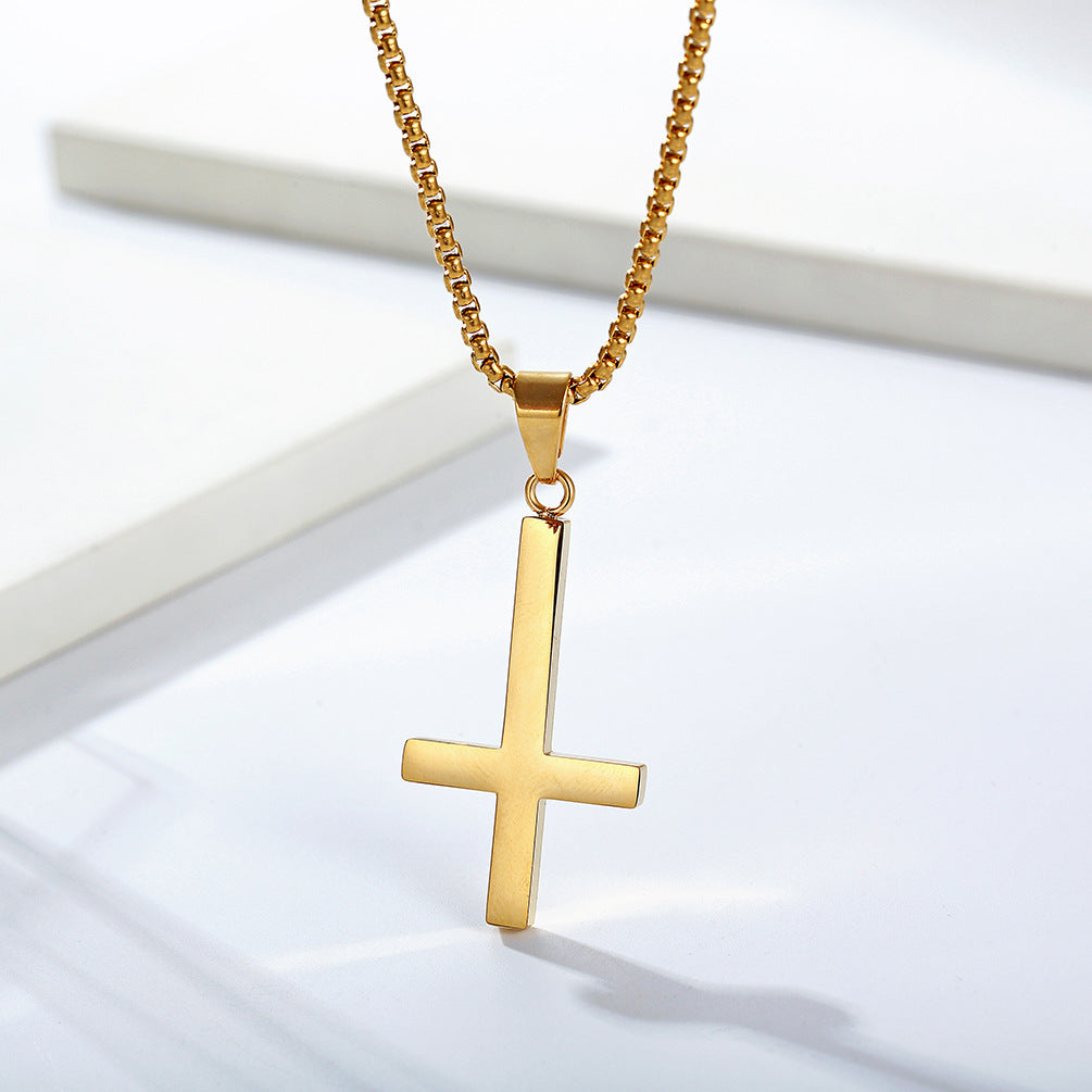 European and American Style St. Peter's Pope Necklace for Men