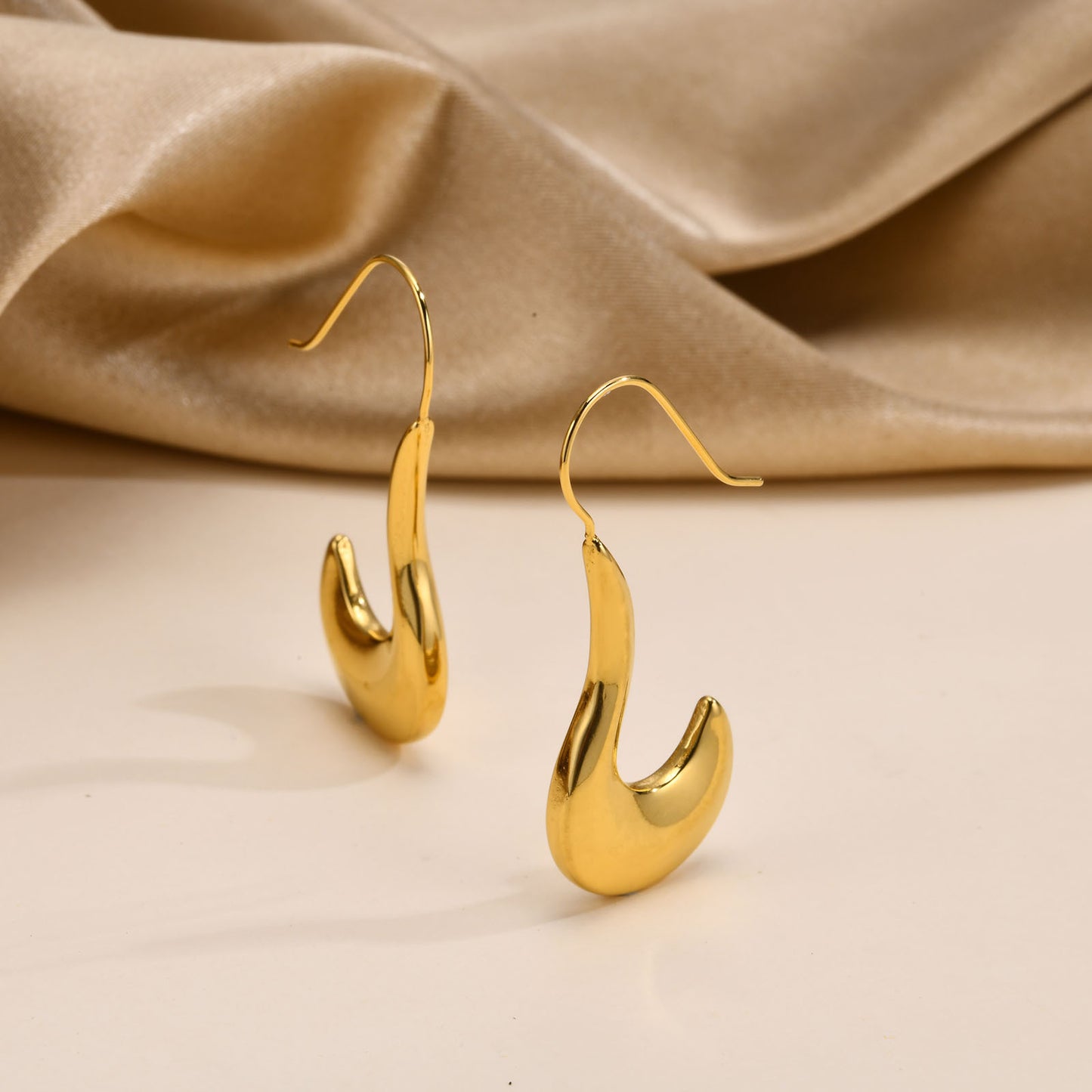 Cross-Border European And American Jewelry Stainless Steel Earrings