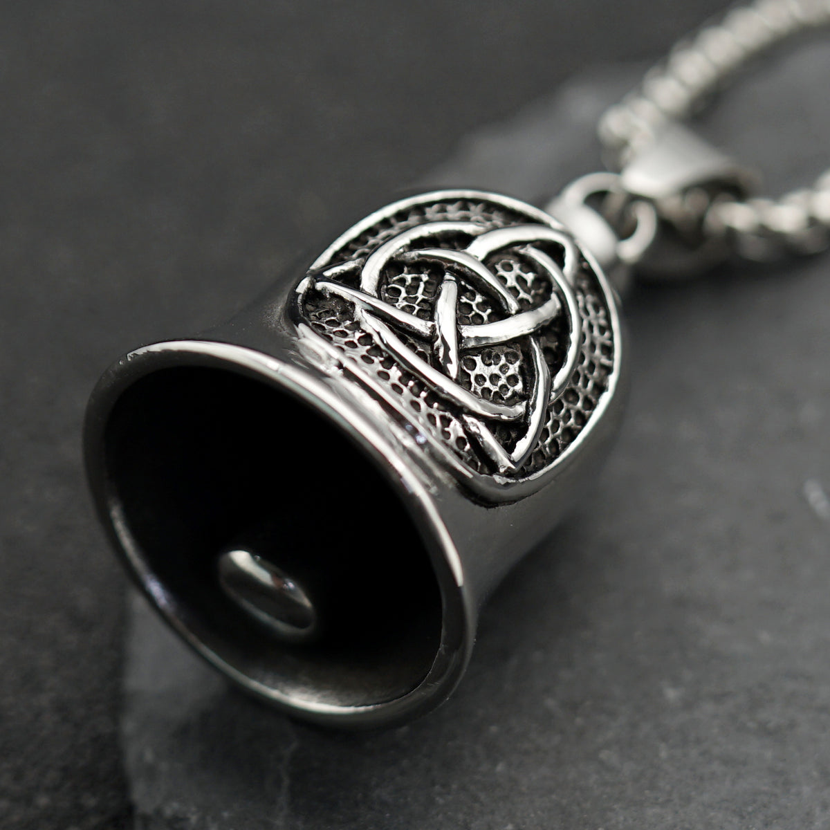 Vintage Viking Stainless Steel Pendant Necklace