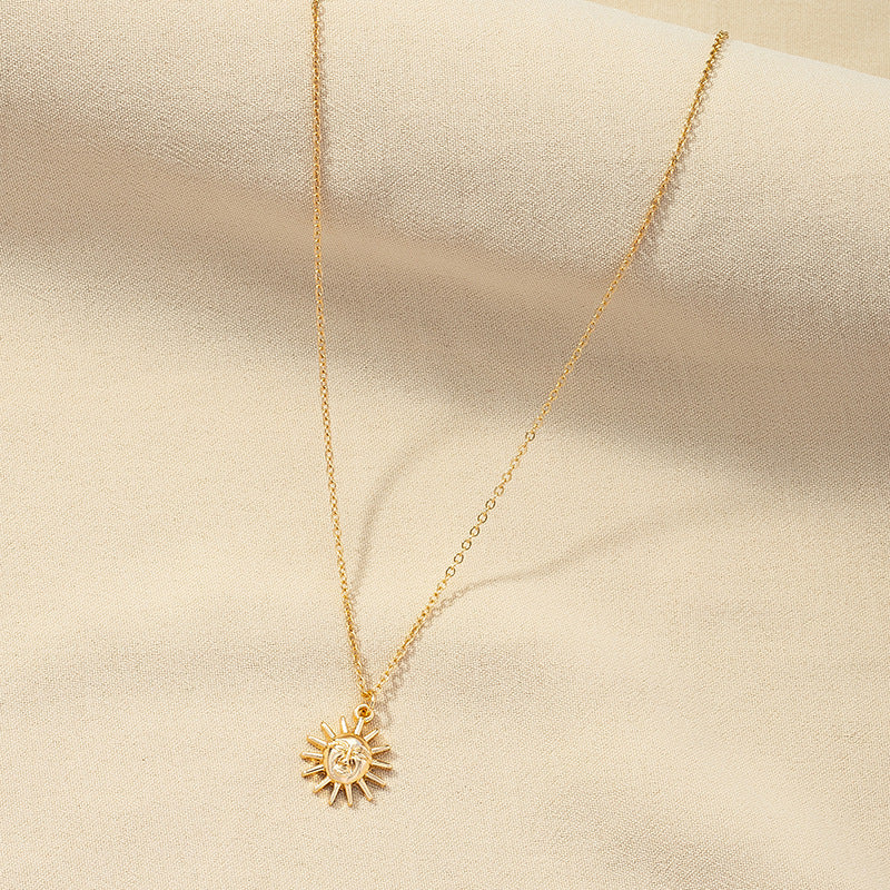 Sunflower Sunbeam Necklace - Vienna Verve Collection