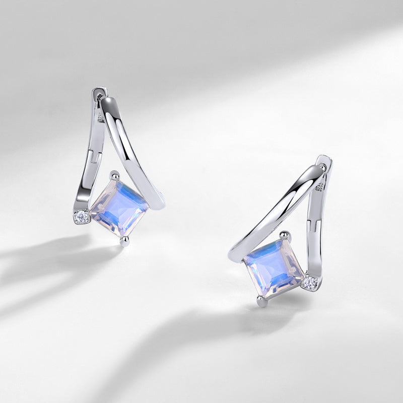 Planderful Everyday Genie Earrings – Unique Blue Moonlight Niche Design